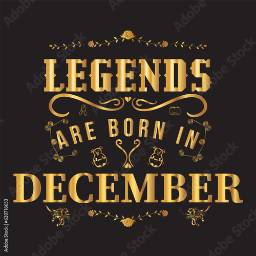 Legends are born in December