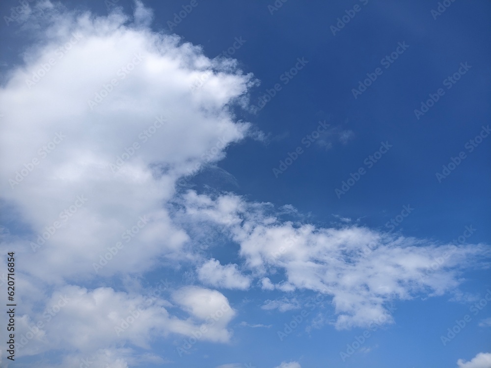Clouds in the clear sky, stock photos for background and design Clouds in the clear sky, stock photos for background and design