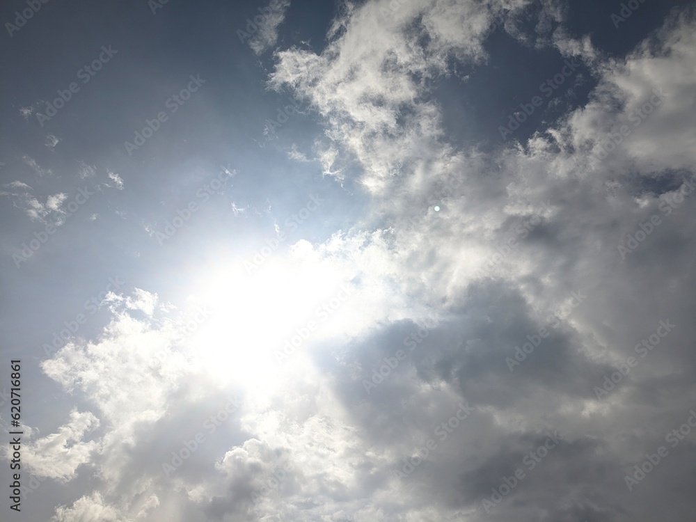 cloudy clouds slightly covering the sun, a photo that is suitable as a background collection for design cloudy clouds slightly covering the sun, a photo that is suitable as a background collection for design