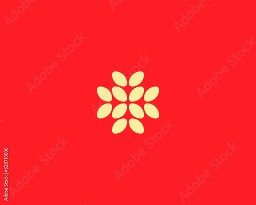 Abstract medical cross logo from rounded shapes. Creative plus pharmacy logotype. Vector illustration.
