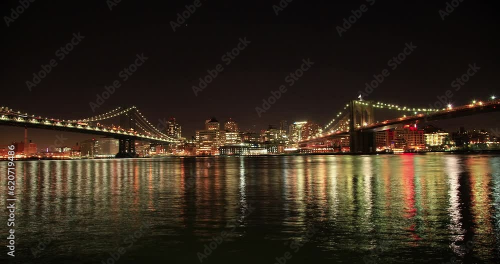 Brooklyn and Manhattan Bridge New York City Brooklyn and Manhattan Bridge New York City