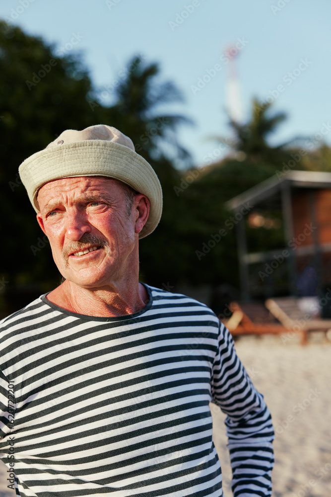 Man having fun at the beach Man having fun at the beach