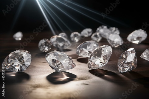 PNG diamonds for trendy jewelry. Easy to create. Generative AI