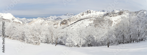 Pico taillon French Pyrenees Picos de Europa Winter Snow SpainPi photo