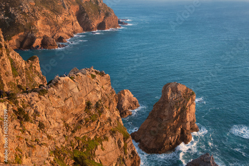 cabo da roca ocean view portugal photo