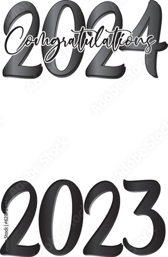 Class of 2024 Congratulations Graphic Banner