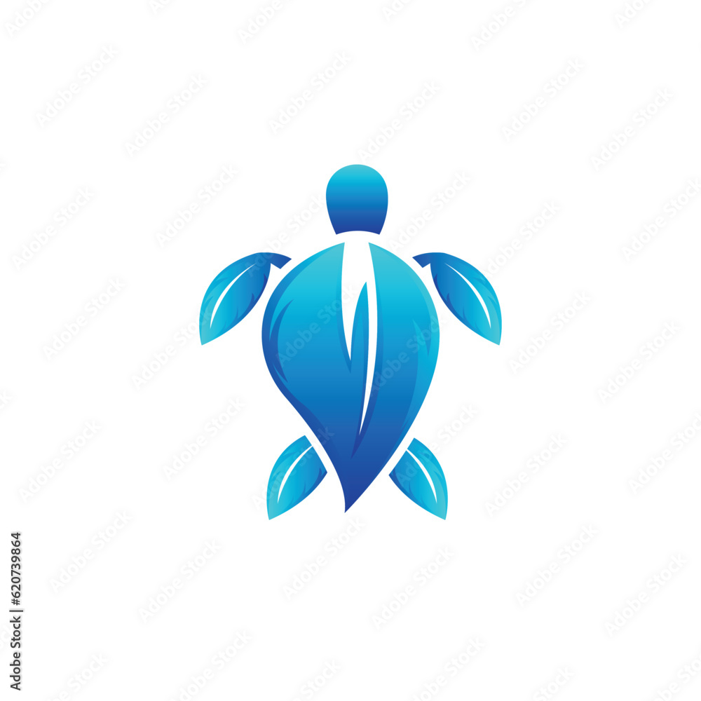 Sea Turtle Logo Design Protected Amphibian Marine Animal Icon Illustration, Vector Brand Corporate Identity Sea Turtle Logo Design Protected Amphibian Marine Animal Icon Illustration, Vector Brand Corporate Identity