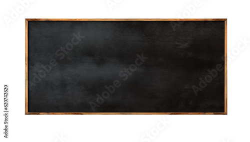 School black board over white transparent background