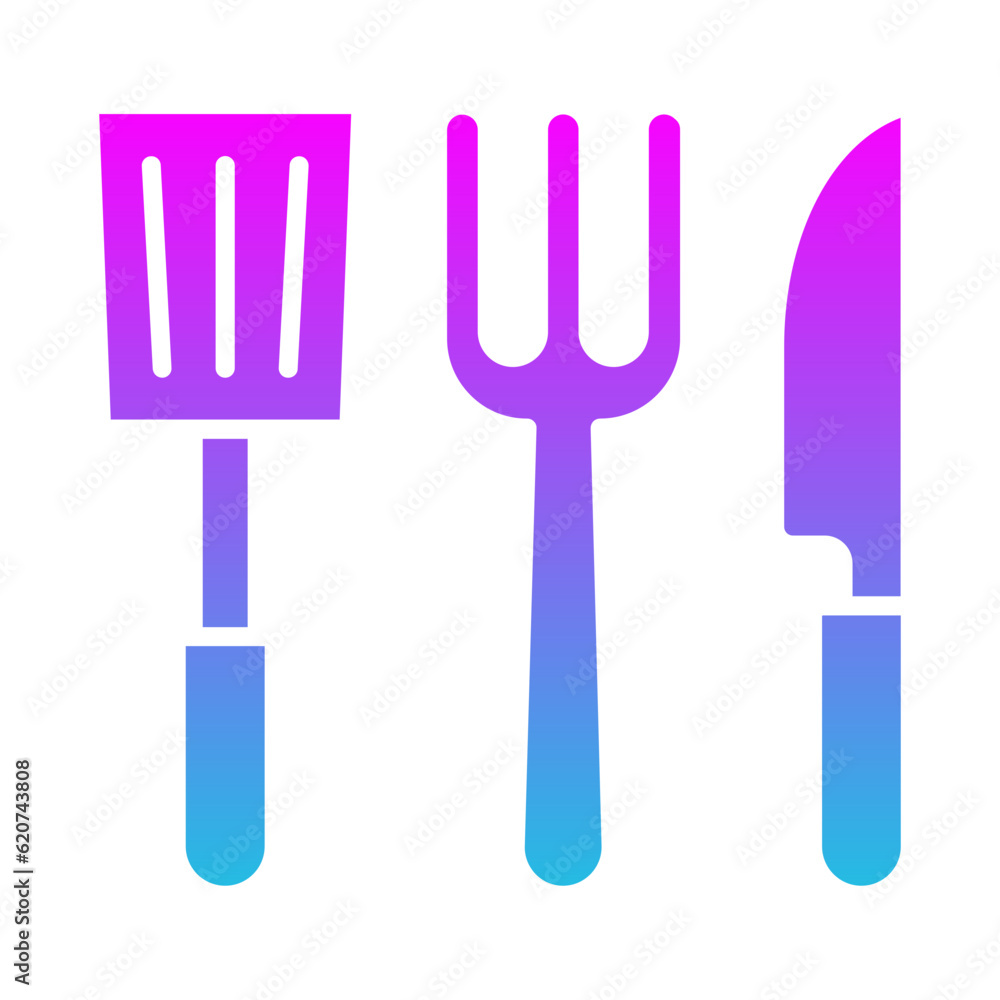 Kitchen utensils Icon Kitchen utensils Icon