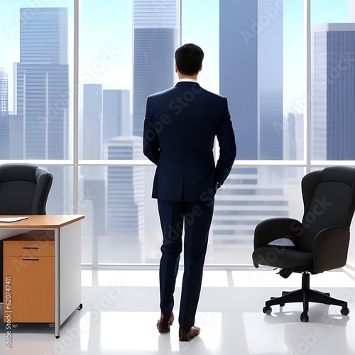 business person in office
