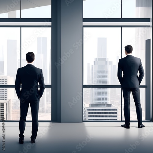 business person in office