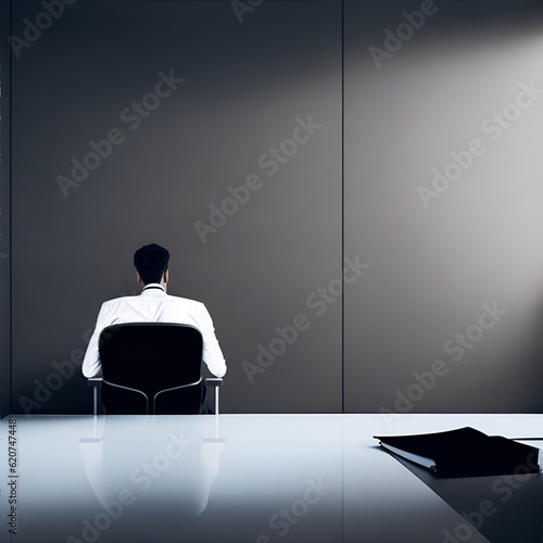 business person in office