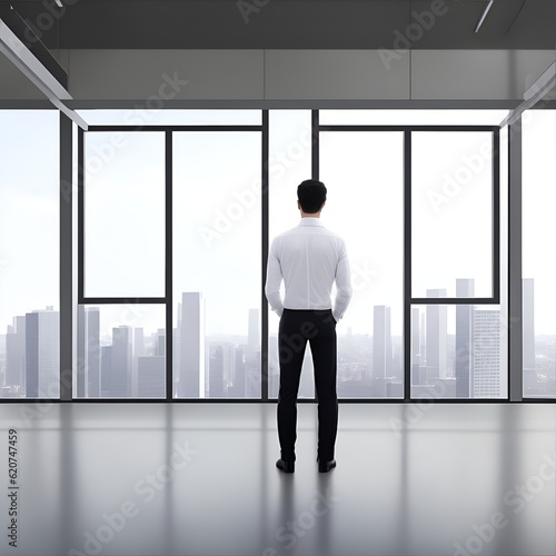 business person in office