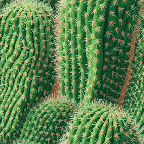 Seamless Colorful Cactus Pattern.

Seamless pattern of Cactus in colorful style. Add color to your digital project with our pattern!