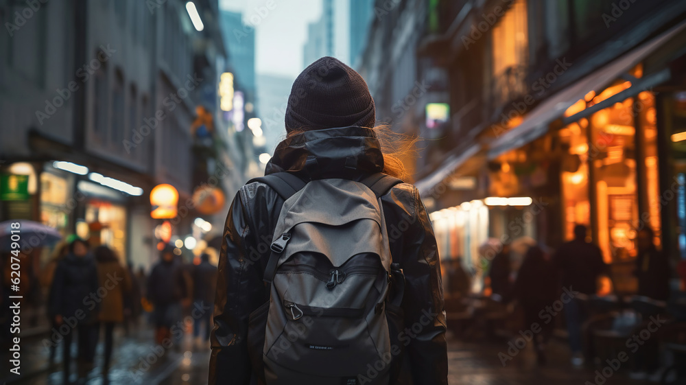 Trendsetters and Stylish Outfits in Urban Fashion Districts. Generative Ai Trendsetters and Stylish Outfits in Urban Fashion Districts. Generative Ai