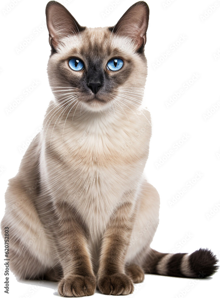 cute cat sitting happy face png file