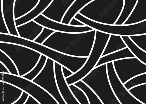 Abstract background with overlapping curve lines pattern