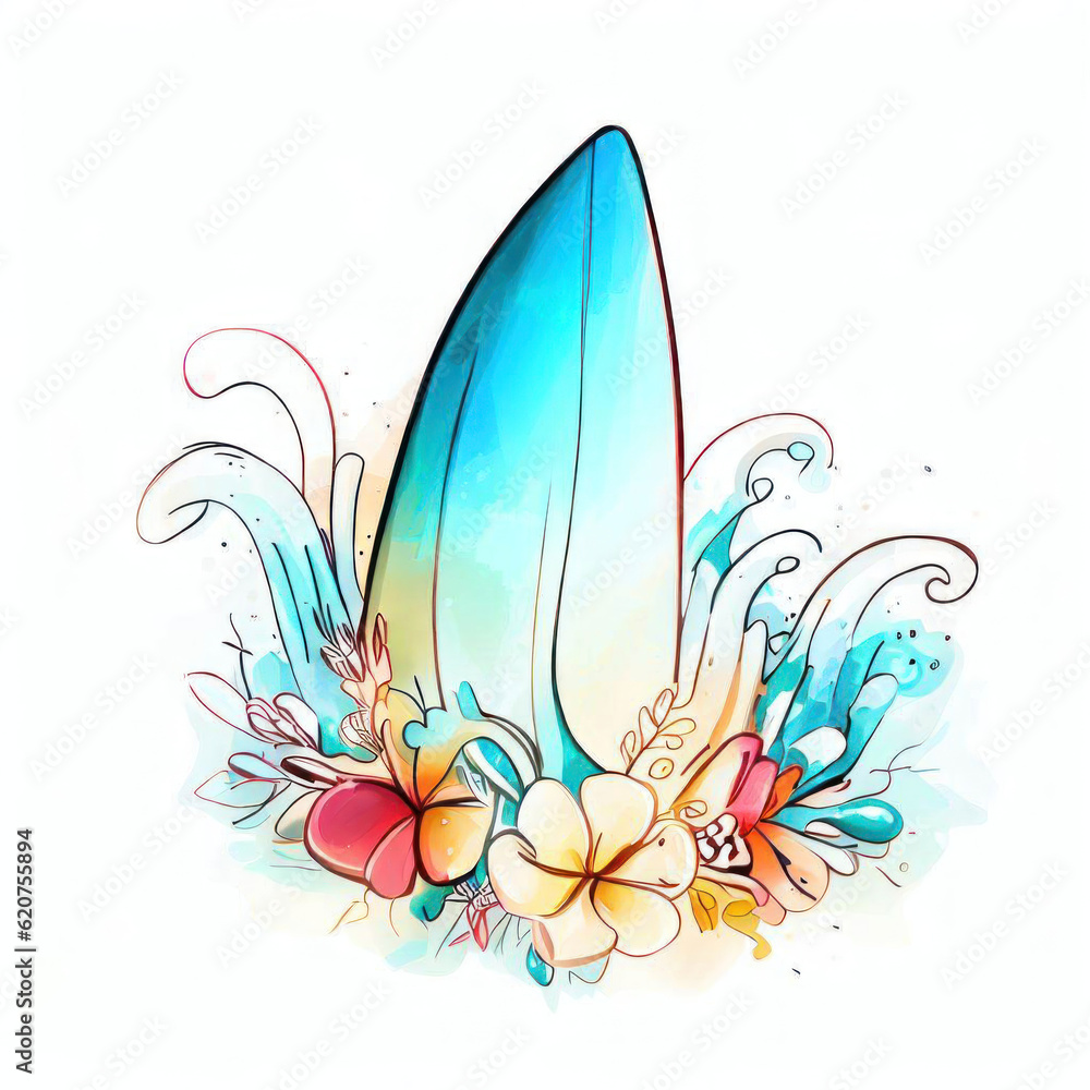 Generative AI-Infused Beach Bliss, Generative AI Generative AI-Infused Beach Bliss, Generative AI