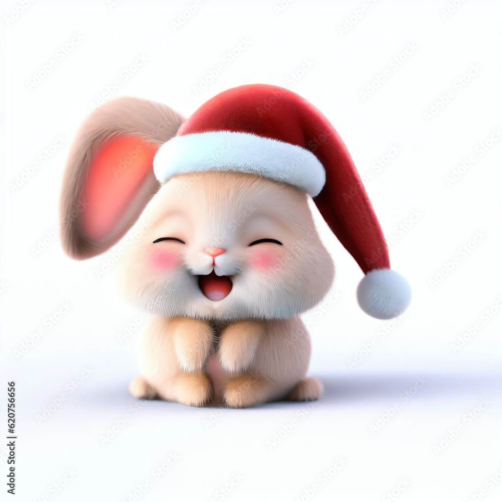 Fluffy Wonderland: A Digital Rabbit Creation, Generative AI Fluffy Wonderland: A Digital Rabbit Creation, Generative AI
