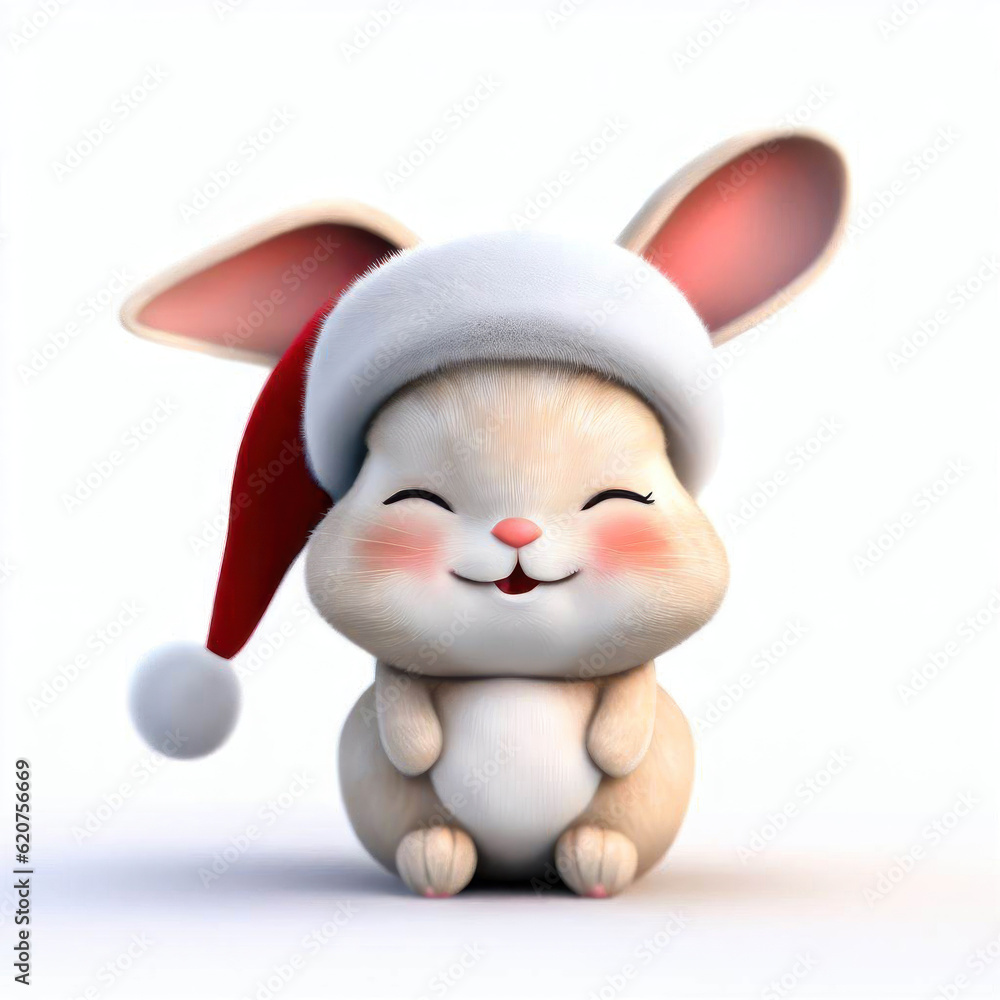 Fluffy Wonderland: A Digital Rabbit Creation, Generative AI Fluffy Wonderland: A Digital Rabbit Creation, Generative AI