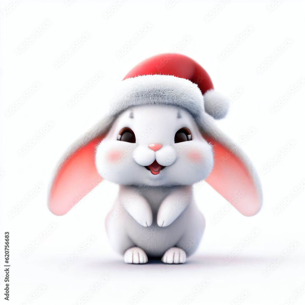 Fluffy Wonderland: A Digital Rabbit Creation, Generative AI Fluffy Wonderland: A Digital Rabbit Creation, Generative AI