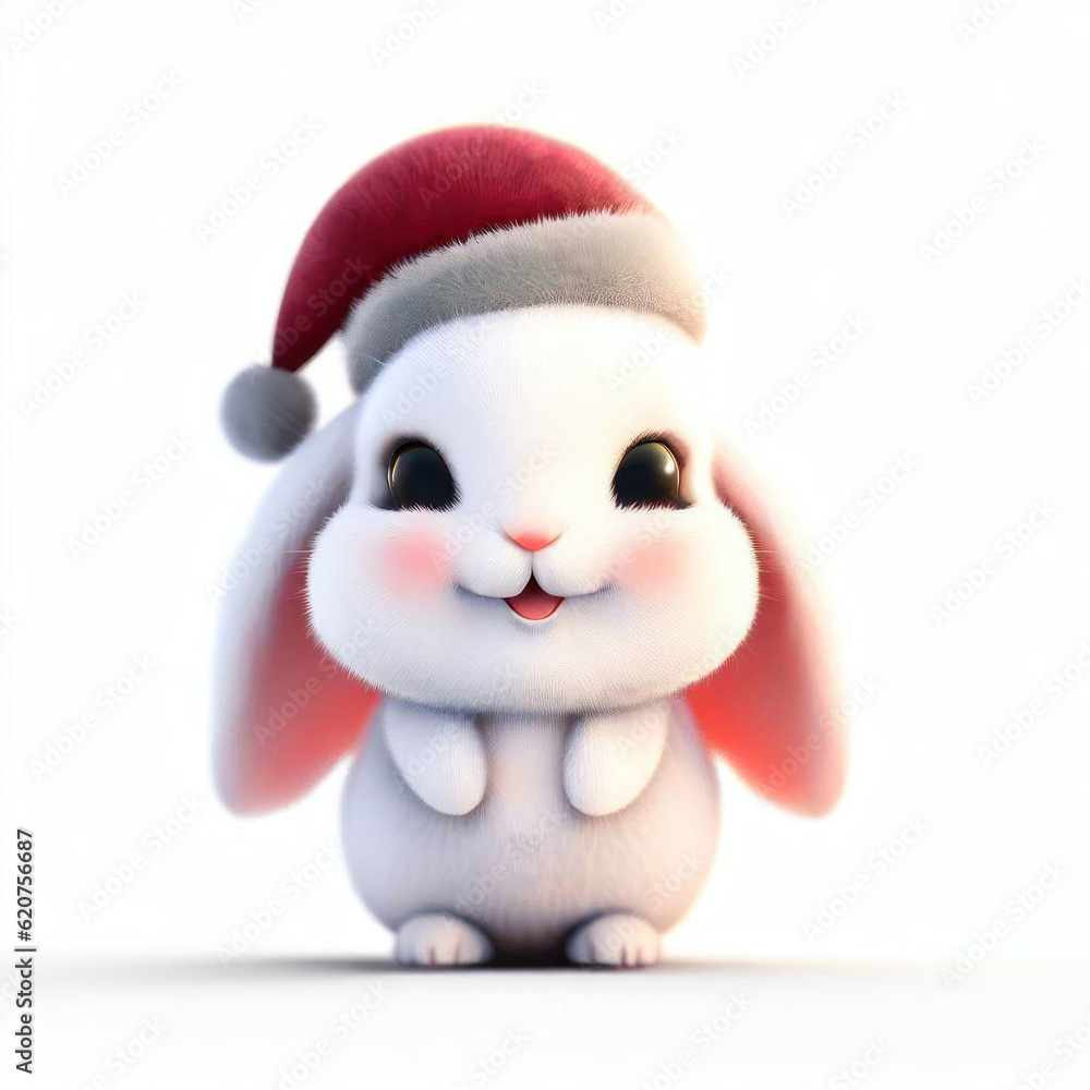 Fluffy Wonderland: A Digital Rabbit Creation, Generative AI Fluffy Wonderland: A Digital Rabbit Creation, Generative AI