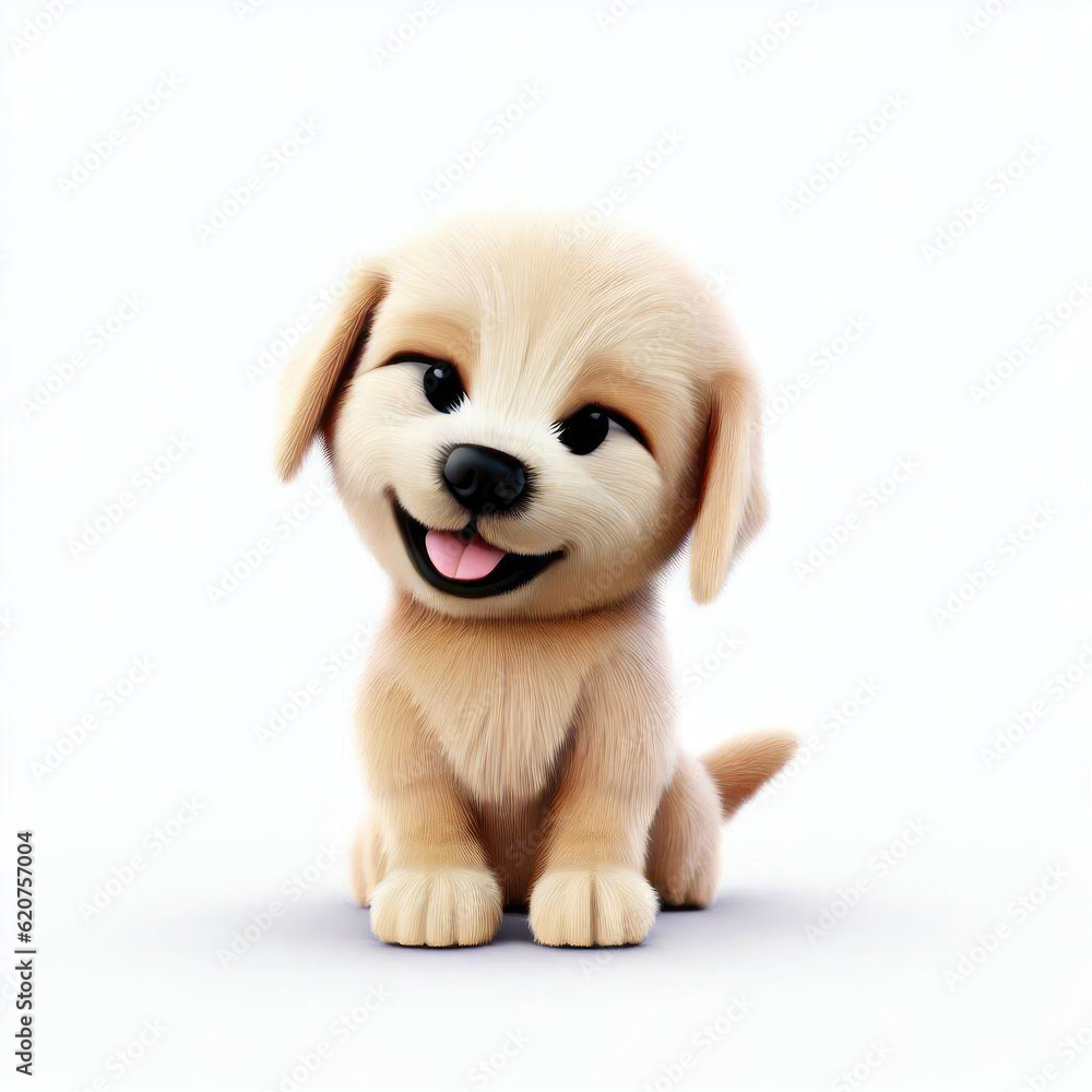 Digital Pup Delight: A 3D Canine Creation, Generative AI Digital Pup Delight: A 3D Canine Creation, Generative AI