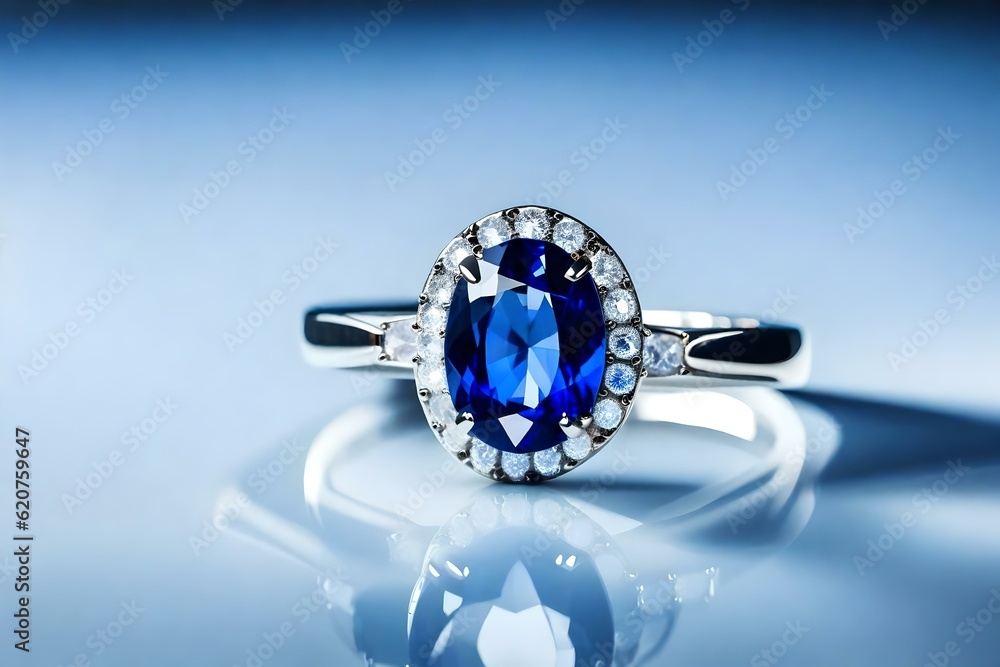 diamond engagement ring generated with Ai technology diamond engagement ring generated with Ai technology