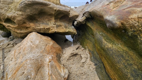 rocks with a view of the ocean