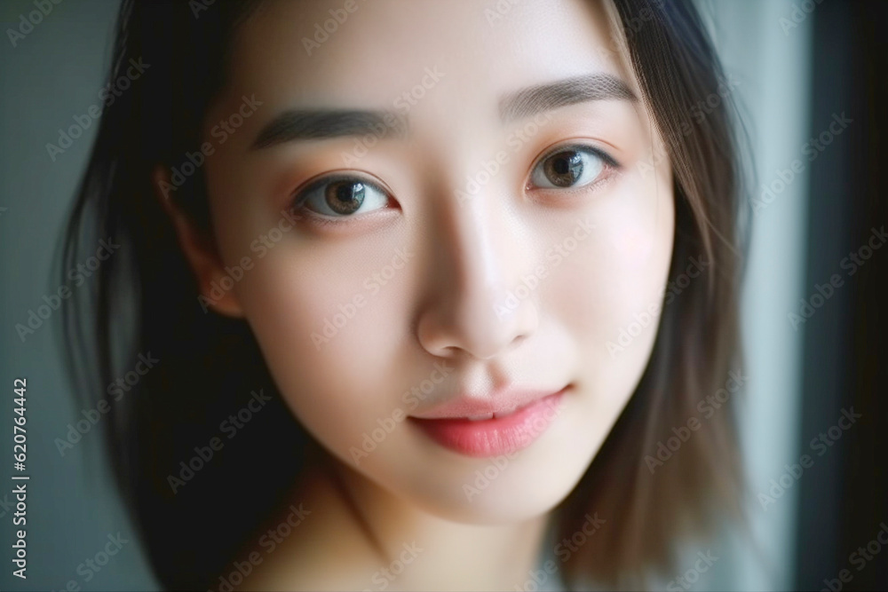 室内でのアジア人の女性ポートレート AI生成画像 Generative AI 室内でのアジア人の女性ポートレート AI生成画像 Generative AI