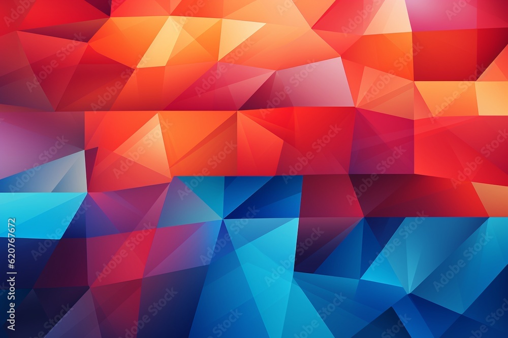 Contemporary Geometric Patterned Background Created with Generative AI Contemporary Geometric Patterned Background Created with Generative AI