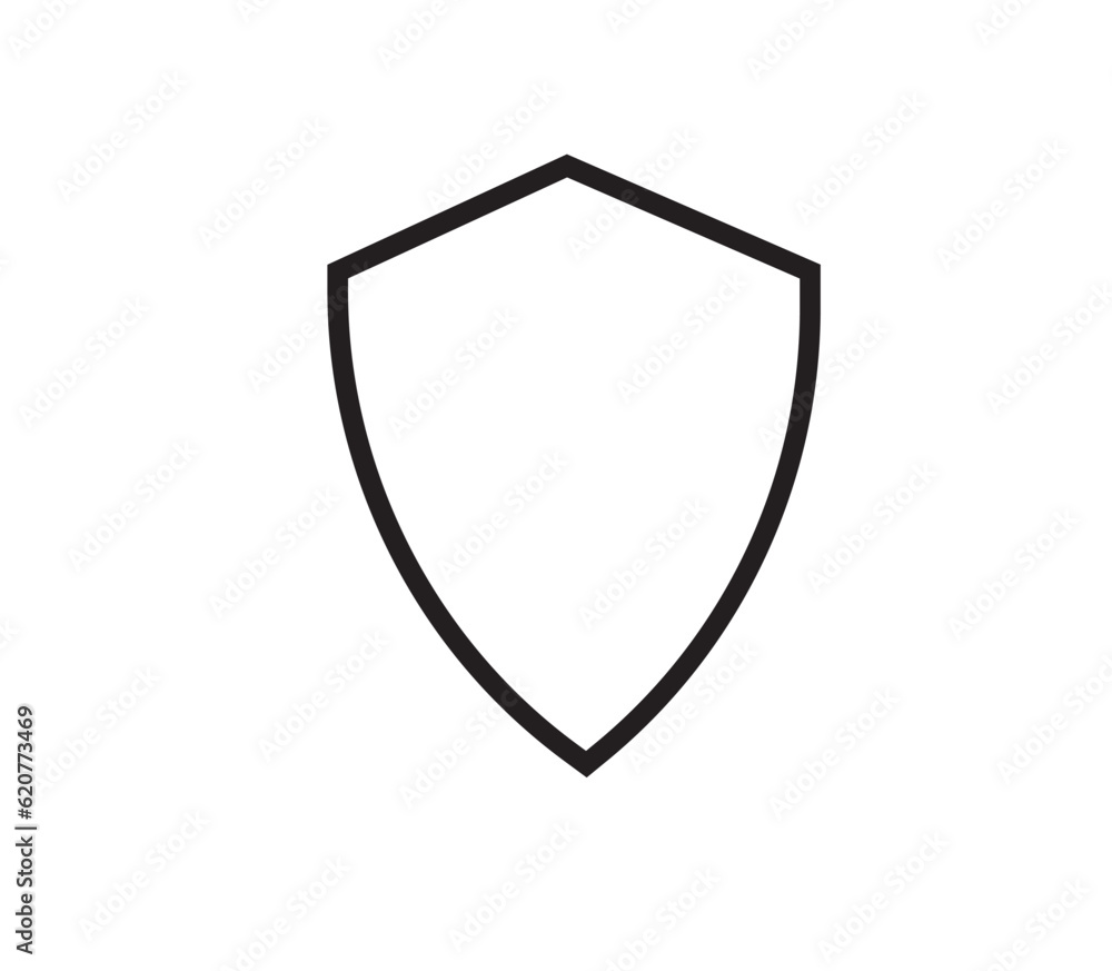 vector shield icon vector shield icon