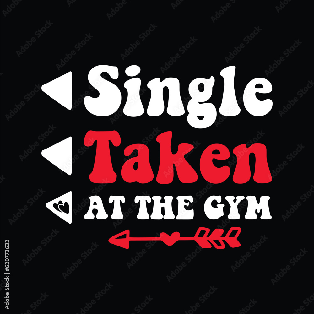 Single Taken At the Gym SVG
