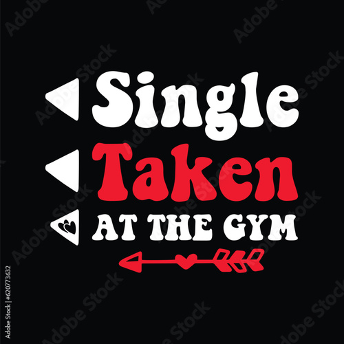 Single Taken At the Gym SVG
