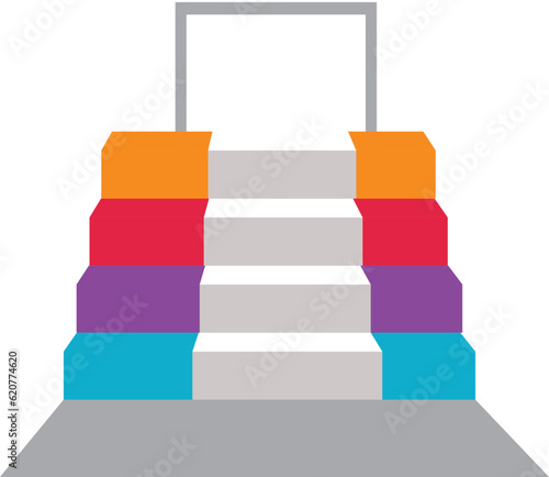 stairs to success