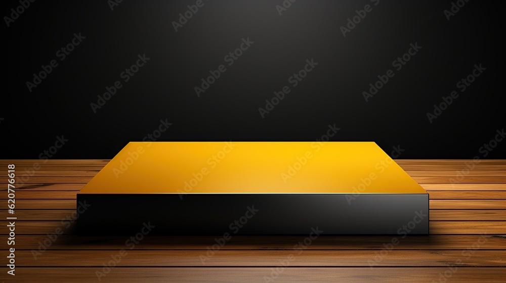blank yellow black box mockup blank yellow black box mockup