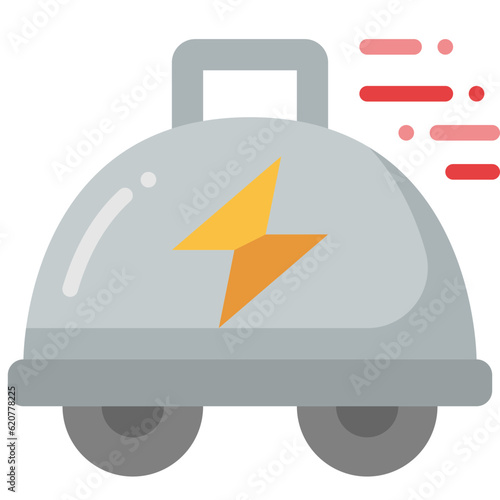 cloche flat icon
