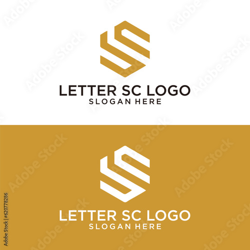 letter sc logo
