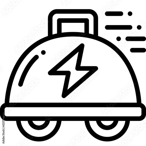 cloche line icon