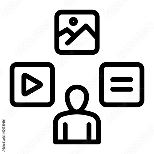 content creator icon