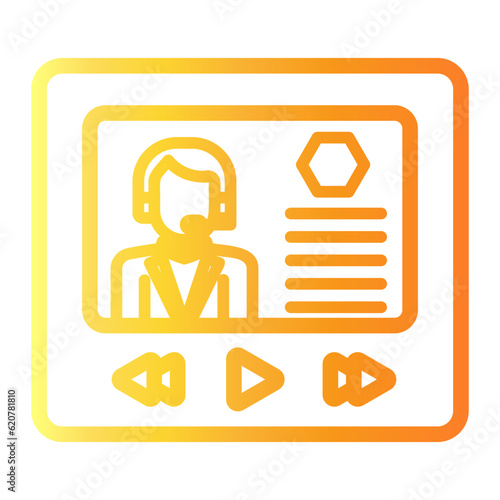 video lecture icon