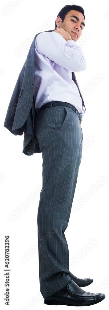 Digital png photo of serious asian businessman on transparent background Digital png photo of serious asian businessman on transparent background