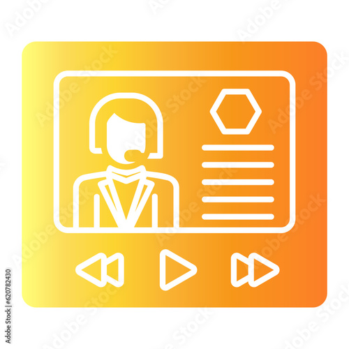 video lecture icon
