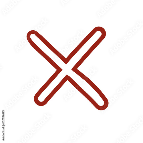 red cross mark