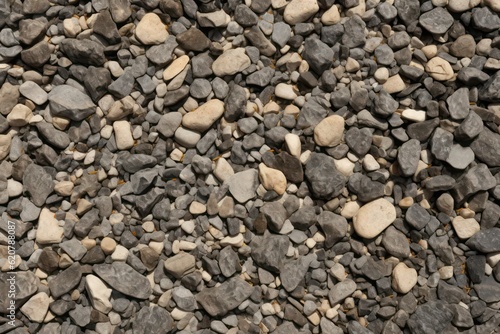 Crushed stone background