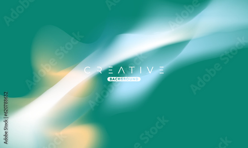 Abstract liquid gradient Background. Fluid colour mix. Green vivid Color blend. Modern Design Template For Your ads, Banner, Poster, Cover, Web, Brochure, and flyer. Vector Eps 10