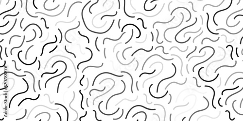 abstract texture curved hand drawn vector