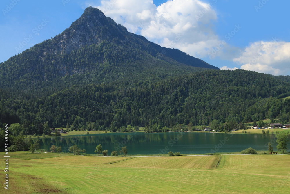 Beautiful view at Thiersee lake in Tyrol - Austria