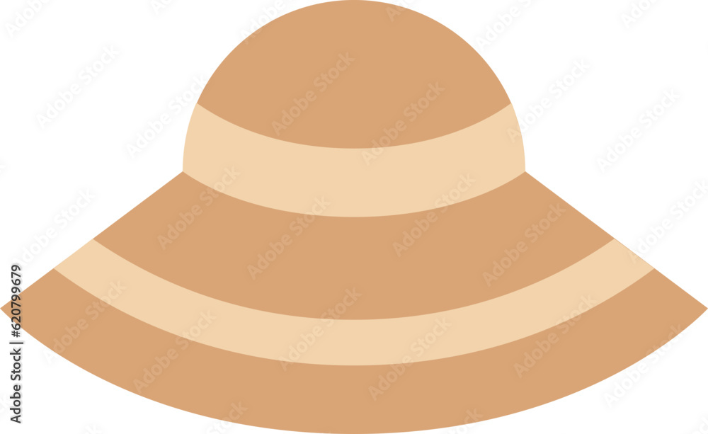 Hat icon, Accessories simple cartoon style. Hat icon, Accessories simple cartoon style.