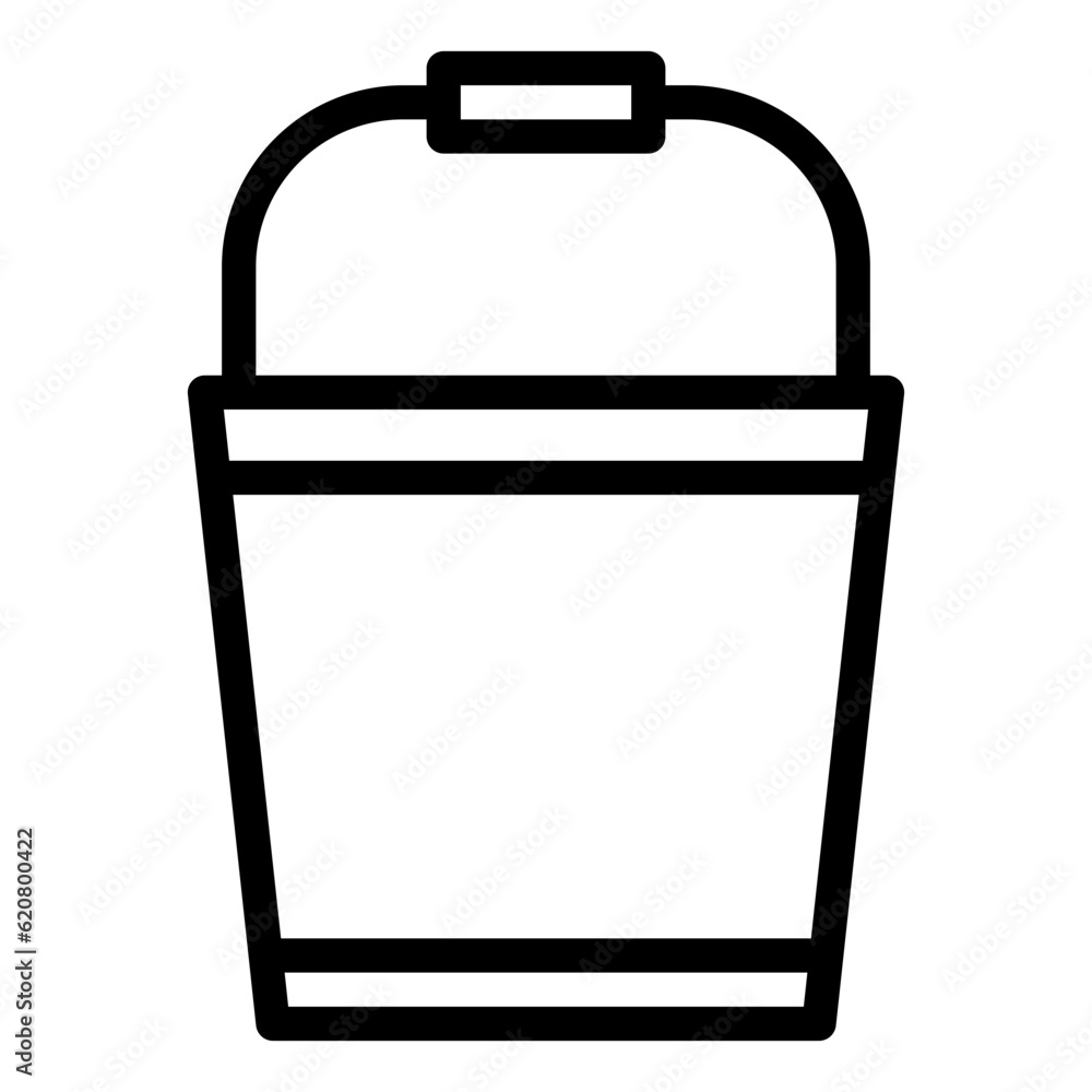 Basket line icon